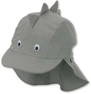 Sterntaler Peaked cap met nekbescherming rookgrijs - 47 cm