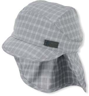 Sterntaler Peaked cap met nekbescherming rookgrijs - 47 cm