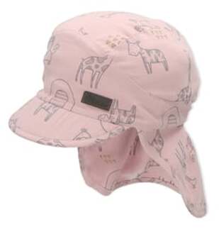 Sterntaler Peaked cap met nekbescherming roze Roze/lichtroze - 45 cm