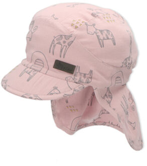 Sterntaler Peaked cap met nekbescherming roze Roze/lichtroze - 51 cm
