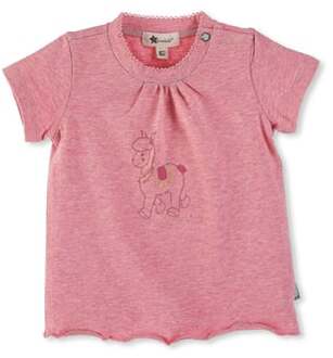 Sterntaler Shirt met korte mouw Lotte roze melange Roze/lichtroze - 62