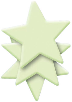 Sterrenhemel glow in the dark - stickers - Dia 8 cm - 3x stuks - Lichtgevende stickers - kinderkamer