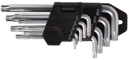 Stersleutelset - 9 St -.Torx-set 9-delig