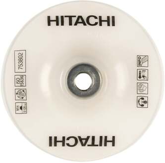 Steunschijf Met Moer 115 Mm Middel-Hard Iso 15636 (Oud 750715) - 753801