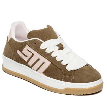 Steve Madden Alysha Trainers in Khaki voor dames Kaki