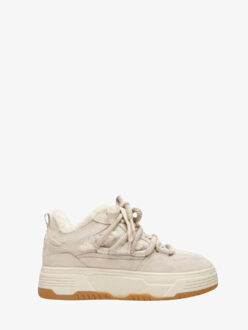 Steve Madden boomer-f warme sneakers hoge sneakers dames Taupe - 40