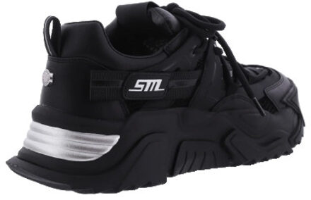 Steve Madden Dames kingdom sneaker Zwart - 40