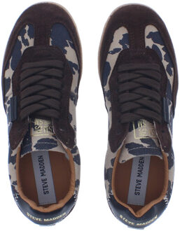 Steve Madden Emporia dames sneaker | dames | maat: | combinatie Bruin - 39