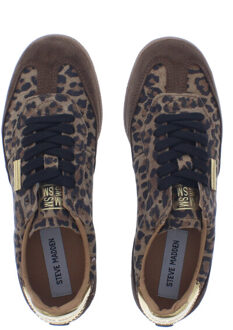 Steve Madden Emporia dames sneaker | dames | maat: | combinatie Bruin - 40