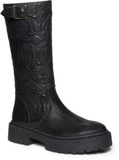 Steve Madden Gelina Halfhoge Laarzen in Zwart voor dames