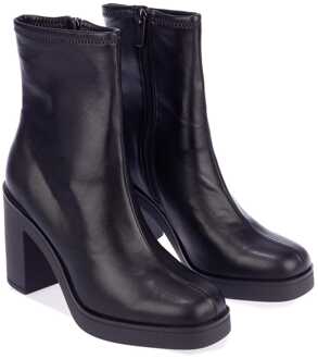 Steve Madden Mesmerize blokhak laars in zwart voor dames