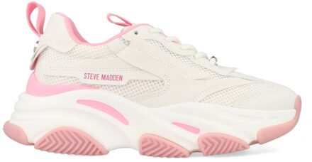 Steve Madden Possession SM11001910-04005-WHP Wit / Roze maat