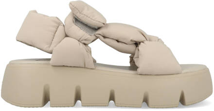 Steve Madden Sandalen Bonkers SM11002465-04004-022 Grijs / Beige-40 maat 40