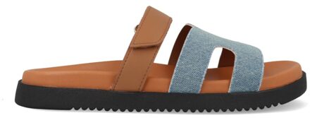 Steve Madden Slippers Missile SM11003028-03007-467 Blauw maat