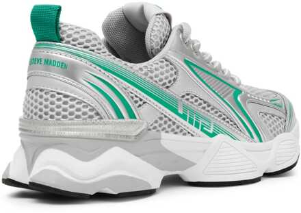 Steve Madden Speedster-E Damestrainers in Groen