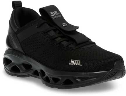 Steve Madden Surge 1 damestrainers in zwart - EU 38 / UK 5