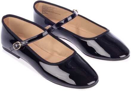 Steve Madden Volley Ballet pumps in zwart voor dames - EU 39/ UK 6