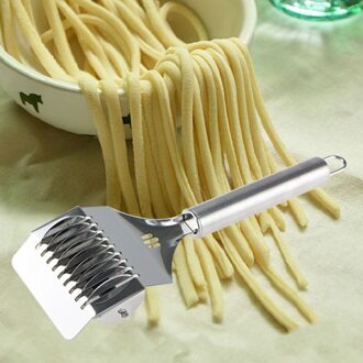 Stevige Handleiding Spaghetti Maker Rvs Noodle Cutter Gereedschap Pasta Maker1