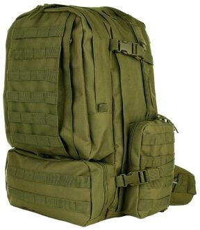 Stevige rugzak legergroen 60 liter