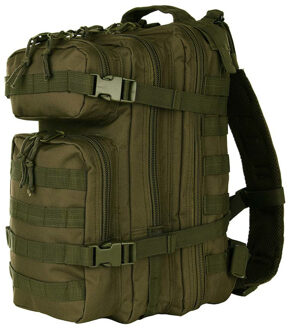 Stevige rugzak legergroen