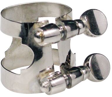 Stewart Ellis LIG-SP-CH rietbinder voor sopraansaxofoon rietbinder voor sopraansaxofoon, chroom, voor plastic mondstuk
