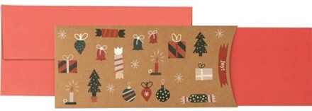 Stewo cadeau envelop kerst aurelia faithful traditions björk, formaat 23 x 11 cm.