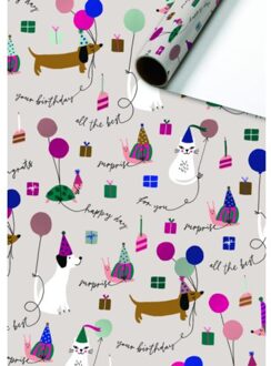 Stewo cadeaupapier murphy, formaat 70 x 150 cm