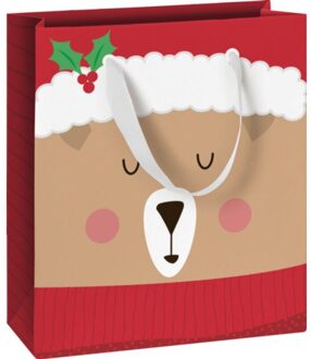 Stewo geschenktasje flori, formaat 18 x 8 x 21 cm