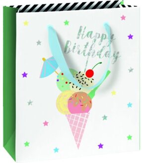 Stewo geschenktasje gelato, formaat 18 x 8 x 21 cm