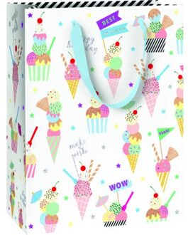 Stewo geschenktasje gelato, formaat 23 x 13 x 30 cm