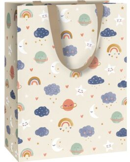 Stewo geschenktasje hiroko, formaat 23 x 13 x 30 cm