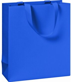 Stewo geschenktasje one colour donker blauw, formaat 18 x 8 x 21 cm