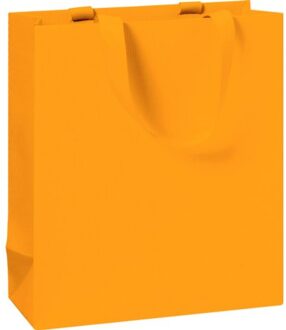 Stewo geschenktasje one colour oranje, formaat 18 x 8 x 21 cm