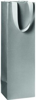 Stewo geschenktasje one colour zilver, formaat 11 x 10,5 x 36 cm