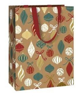 Stewo kerst geschenktasje lorena, formaat 23 x 13 x 30 cm