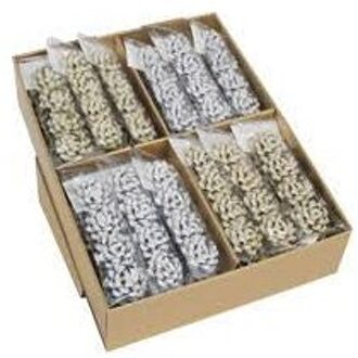 Stewo Prasent cadeaustrikken kerst poly glitter, formaat 45 mm., assorti