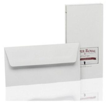 Stewo Rössler papier paper royal enveloppen - ijsgrijs