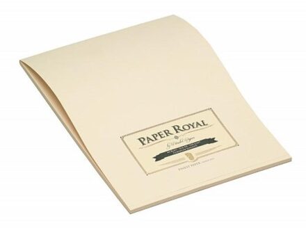 Stewo Rössler papier paper royal schrijfblok a4 - chamois