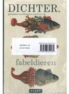 Stichting Plint Dichter. 32 Fabeldieren (Set Van 5) - Dichter - De Dichters van DICHTER. 32