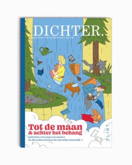 Stichting Plint Dichter. Tot De Maan & Achter Het Behang (Set Van 5) - Dichter - De Dichters van DICHTER.