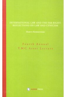 Stichting T.M.C. Asser Instituut International Law And The Far Right - Annual T.M.C. Asser Lecture - Martti Koskenniemi