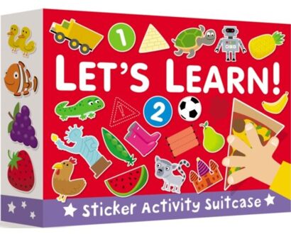 Sticker Activity Suitcase - Let's Learn! - Sticker Activity Suitcase - Fitz Hammond