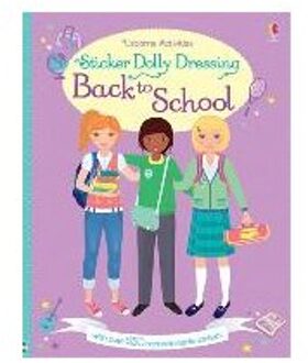Sticker Dolly Dressing Back to School