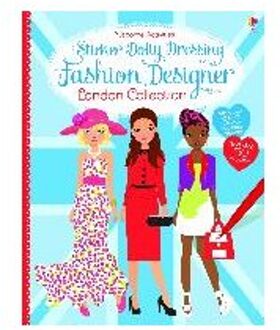 Sticker Dolly Dressing Fashion Designer London Collection
