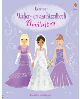 Sticker en aankleedboek Bruiloften. 4+