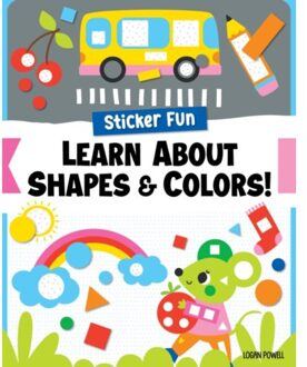 Sticker Fun: Learn About Shapes & Colors! - Powell, Logan
