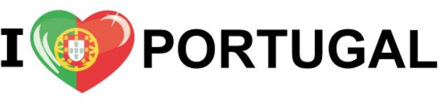 Sticker - I love Portugal - 19 x 4 cm - Portugal - landenthema