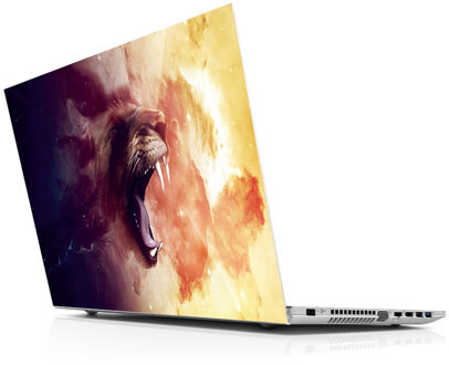 Sticker Master Leeuw Scream Universele Laptop Skin Voor 13 14 15 15.6 16 17 19 "Inc Notebook Decal Voor mac,dell, Acer, Hp, Toshiba, Asus
