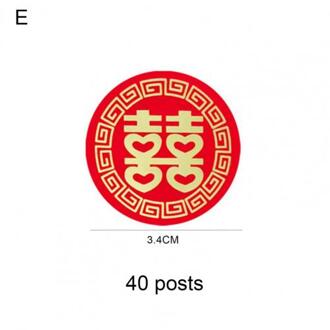 Sticker Onschadelijk Symbolische Ronde Ox Lente Festival Party Sticker Voor Festival