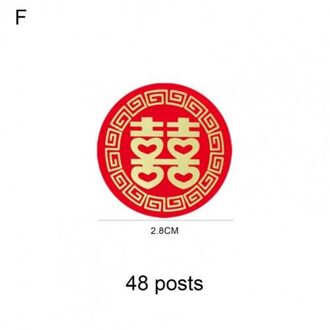 Sticker Onschadelijk Symbolische Ronde Ox Lente Festival Party Sticker Voor Festival